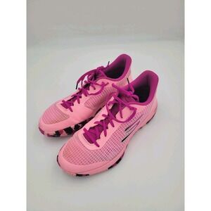 Mens Pink Skechers Pickleball Viper Court Pro Sneakers Shoes 11.5 Breast Cancer